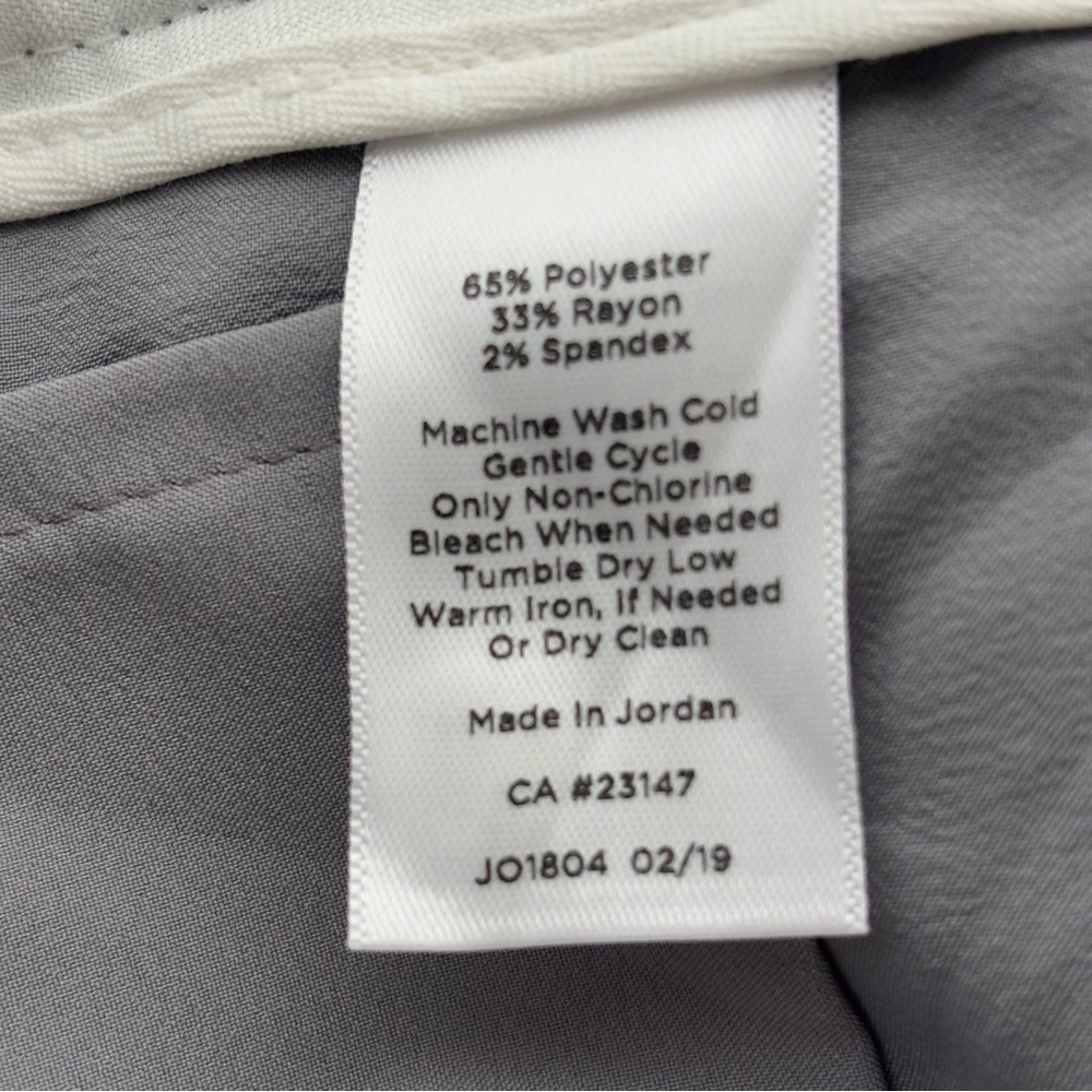 NWT Talbots Chatham Slim Ankle Pants, Curvy Fit, Size 12 Petite - Picture 10 of 10
